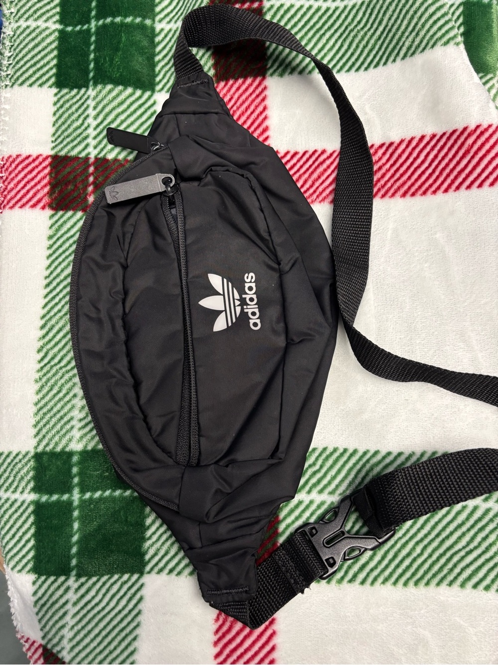 adidas Black Trefoil Sling Bag